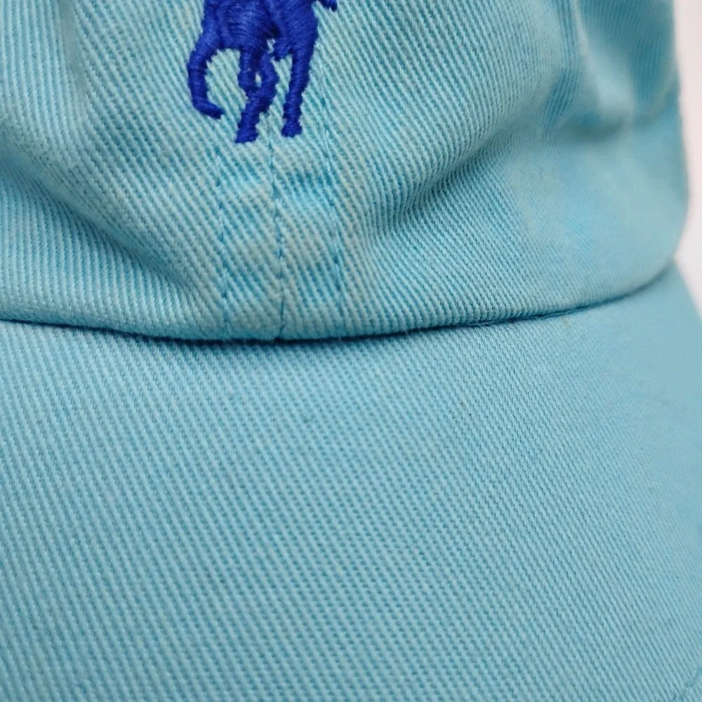 Polo Ralph Lauren Strapback Adjustable Hat Cap Light Blue